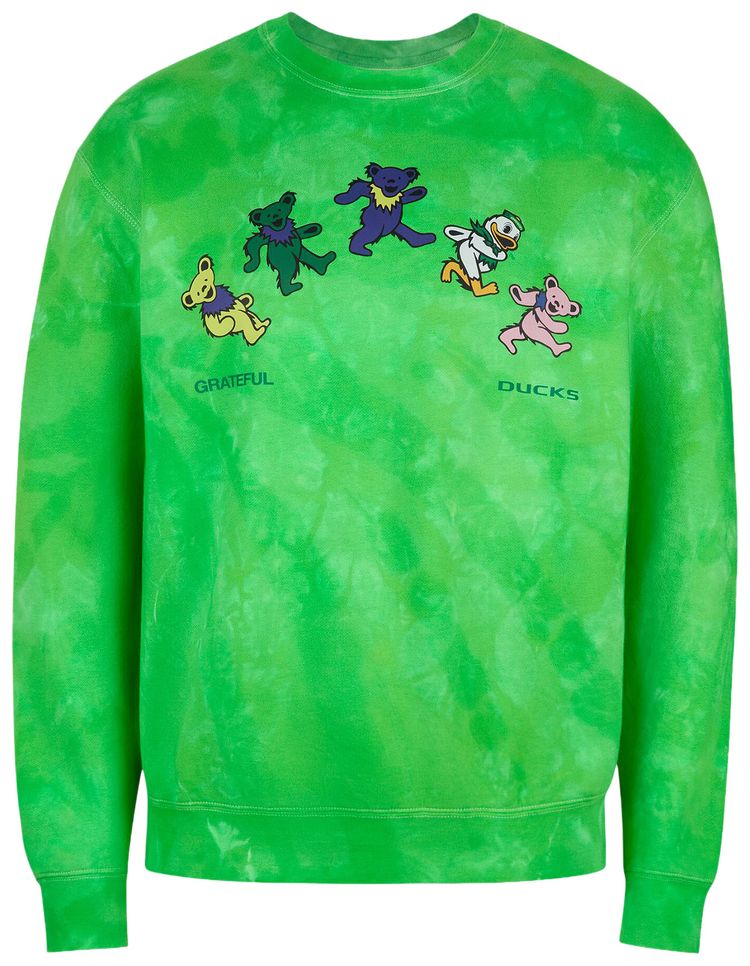 Толстовка Nike x Class Trip x Grateful Dead x Oregon Grateful Duck Rainbow Crewneck, зеленый
Толстовка Nike x Class Trip x Grateful Dead x Oregon Grateful Duck Rainbow Crewneck, зеленый