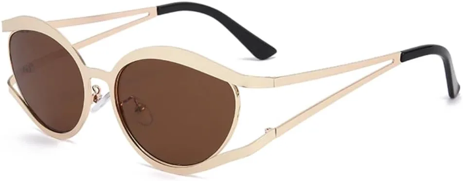 Модные солнцезащитные очки «кошачий глаз» с металлическим покрытием, для женщин и мужчин, класса люкс, защита от УФ-излучения UV400 TOIPASTN, Bls3491-c4
Модные солнцезащитные очки «кошачий глаз» с металлическим покрытием, для женщин и мужчин, класса люкс, защита от УФ-излучения UV400 TOIPASTN, Bls3491-c4