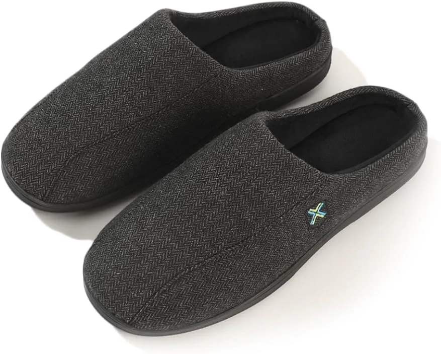 Мужские мягкие тапочки Roxoni с двухцветной амортизирующей стелькой для дома и улицы, черный
Мужские мягкие тапочки Roxoni с двухцветной амортизирующей стелькой для дома и улицы, черный