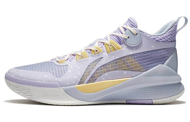 LINING ЛиНинг Соник 10 Командные амортизирующие противоскользящие и износостойкие баскетбольные кроссовки с поддержкой голеностопа мид-топ фиолетово-желтые
LINING ЛиНинг Соник 10 Командные амортизирующие противоскользящие и износостойкие баскетбольные кроссовки с поддержкой голеностопа мид-топ фиолетово-желтые