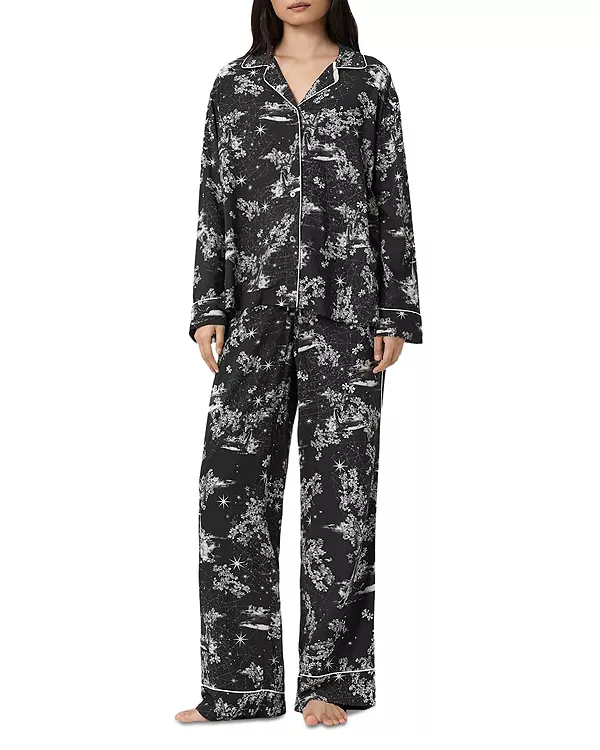 Пижамный комплект Мод Allsaints, черный
Пижамный комплект Мод Allsaints, черный