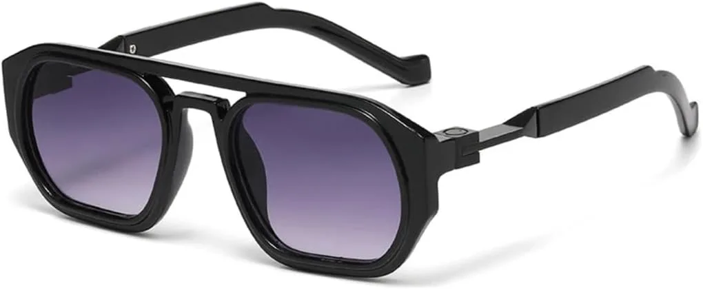 Ретро-солнцезащитные очки Polygon для женщин с защитой от УФ-излучения UV400, модные линзы с градиентом, стильная оправа для мужчин HHZZYVY, Black Gray Gradient
Ретро-солнцезащитные очки Polygon для женщин с защитой от УФ-излучения UV400, модные линзы с градиентом, стильная оправа для мужчин HHZZYVY, Black Gray Gradient