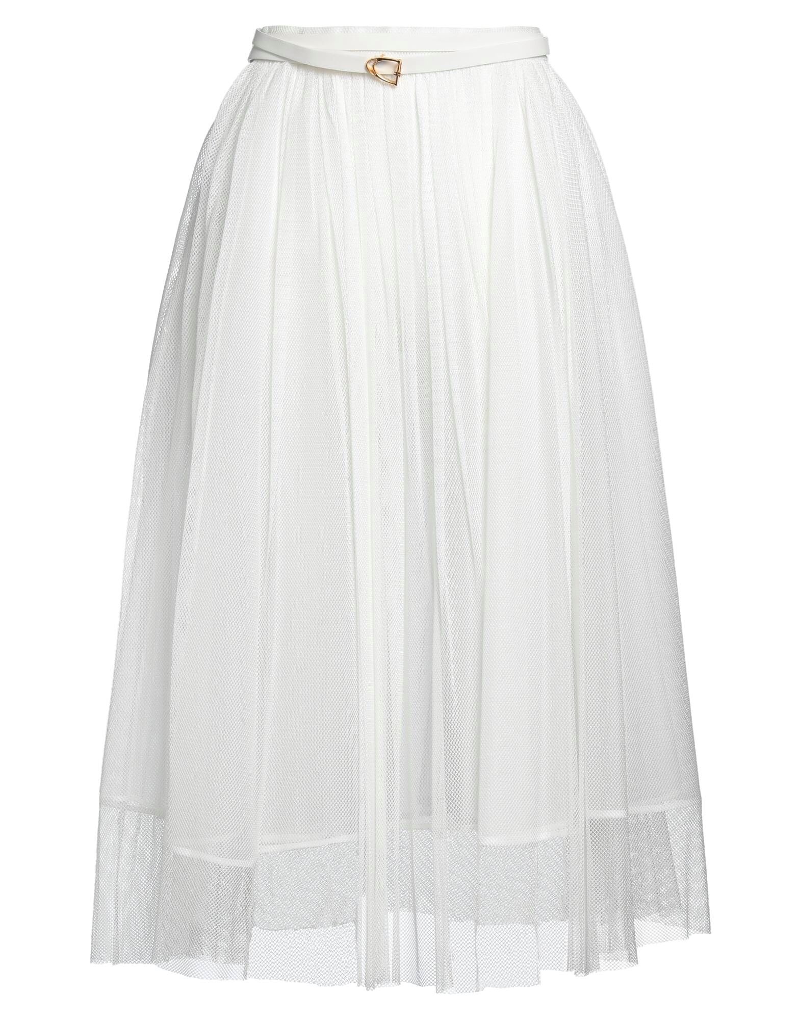 Юбка миди Elisabetta Franchi, белый
Юбка миди Elisabetta Franchi, белый