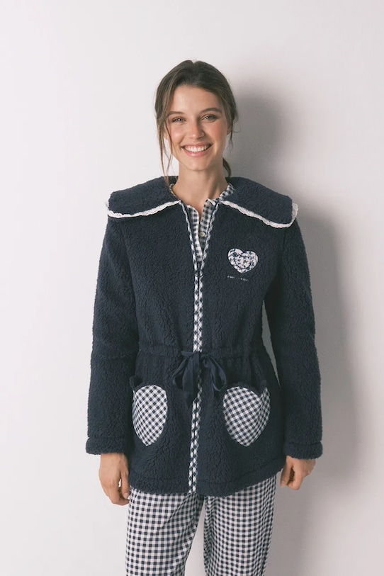 Халат Women'Secret, темно-синий
Халат Women'Secret, темно-синий