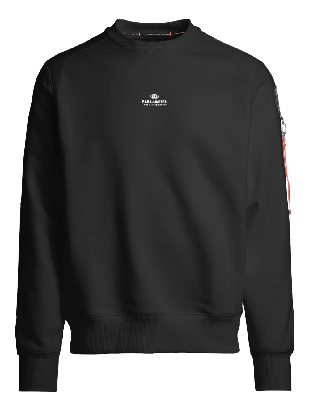 Толстовка с круглым вырезом и карманом Parajumpers, черный
Толстовка с круглым вырезом и карманом Parajumpers, черный