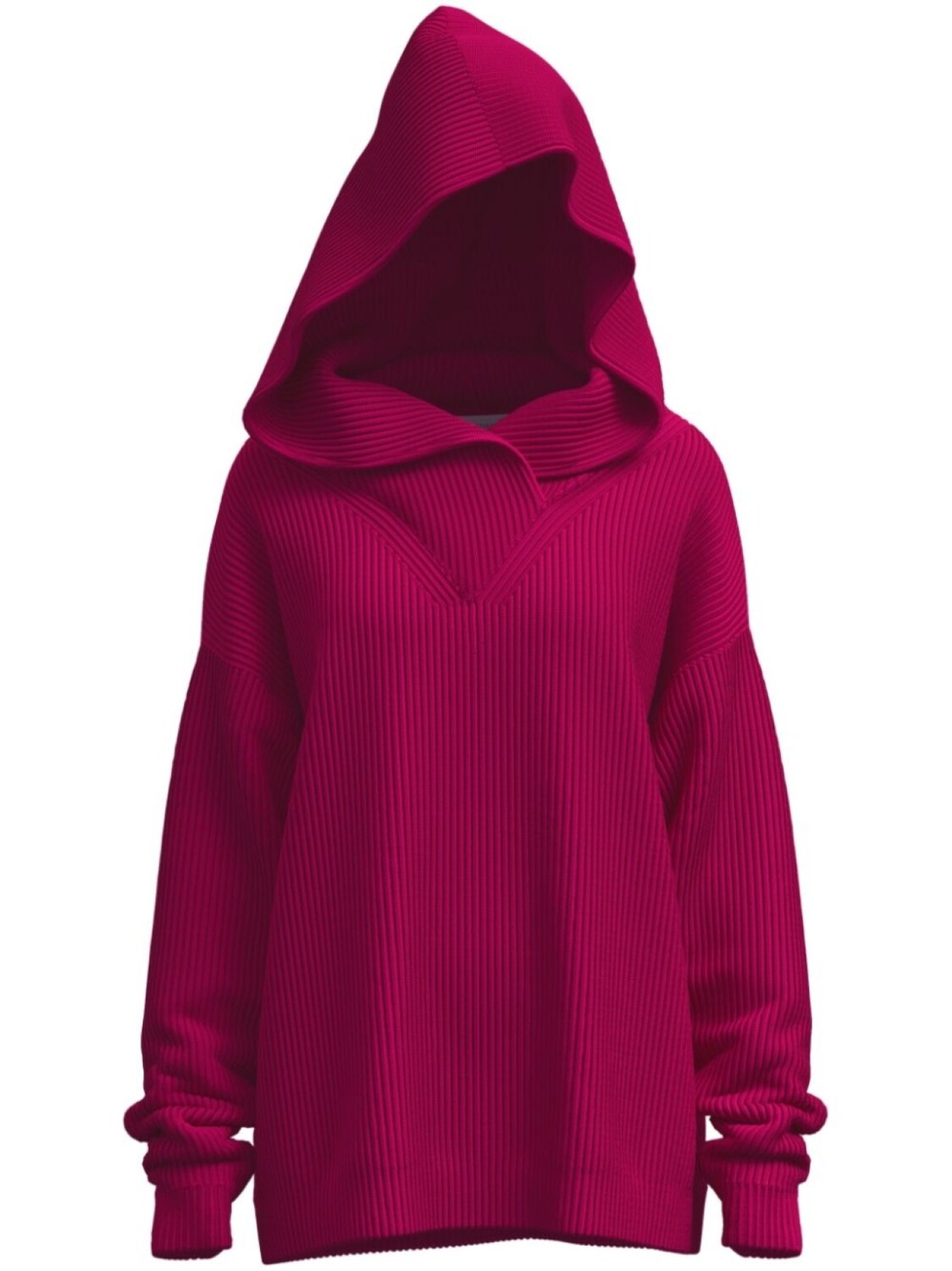 Вязаный джемпер с капюшоном от Margherita MACCAPANI, розовый
Вязаный джемпер с капюшоном от Margherita MACCAPANI, розовый