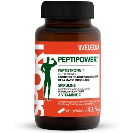 Пищевая добавка Peptipower 60 капсул Weleda
Пищевая добавка Peptipower 60 капсул Weleda