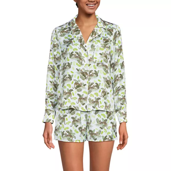 Женский пижамный комплект из 2 предметов: верх и шорты Lands' End, цвет white leopards
Женский пижамный комплект из 2 предметов: верх и шорты Lands' End, цвет white leopards