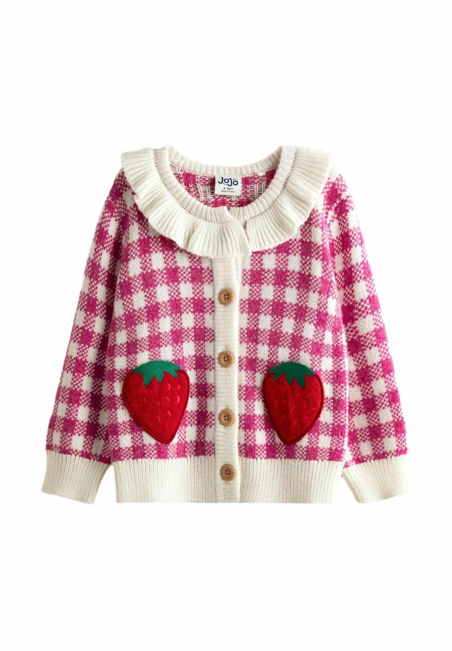 Кардиган JoJo Maman Bébé FRILL-NECK APPLIQUÉ, Pink Strawberry Gingham/Pink
Кардиган JoJo Maman Bébé FRILL-NECK APPLIQUÉ, Pink Strawberry Gingham/Pink