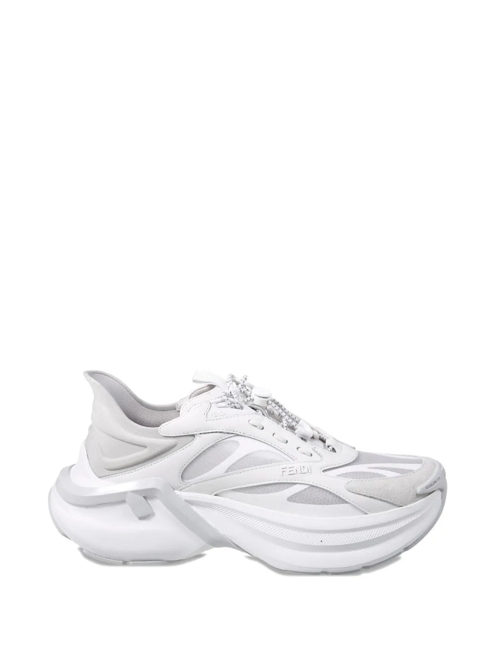 Кроссовки со вставками Fendi, белый
Кроссовки со вставками Fendi, белый