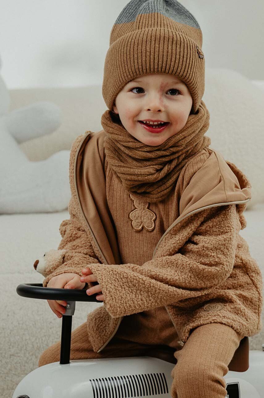 Шапка Jamiks с добавлением шерсти для мальчика DIETER, коричневый
Шапка Jamiks с добавлением шерсти для мальчика DIETER, коричневый