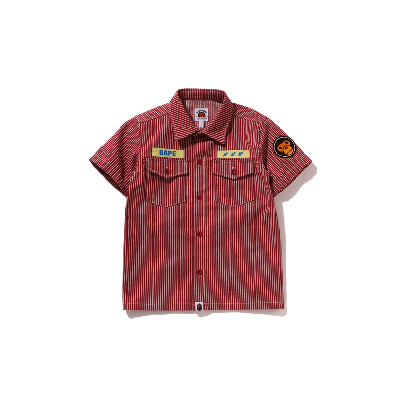 Рубашка для детей 3-7 лет A BATHING APE, красный
Рубашка для детей 3-7 лет A BATHING APE, красный