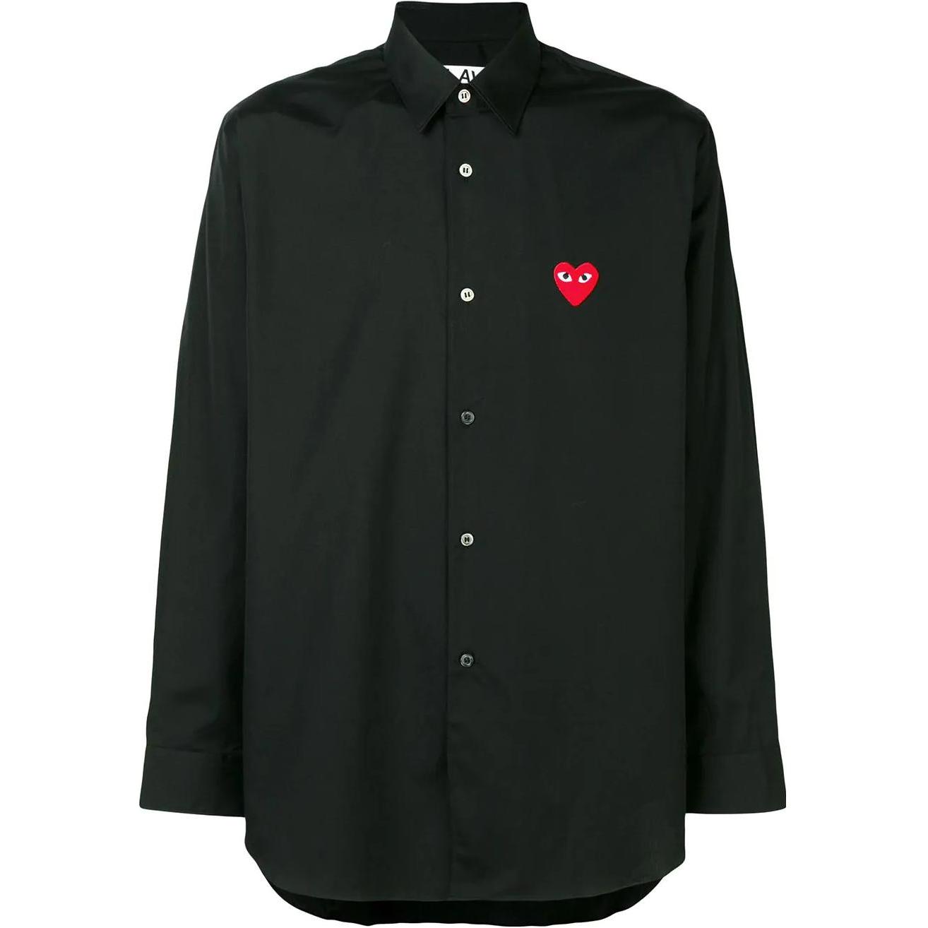 CDG Play Comme Des Garcons Play Red Emblem Button Up Shirt
CDG Play Comme Des Garcons Play Red Emblem Button Up Shirt