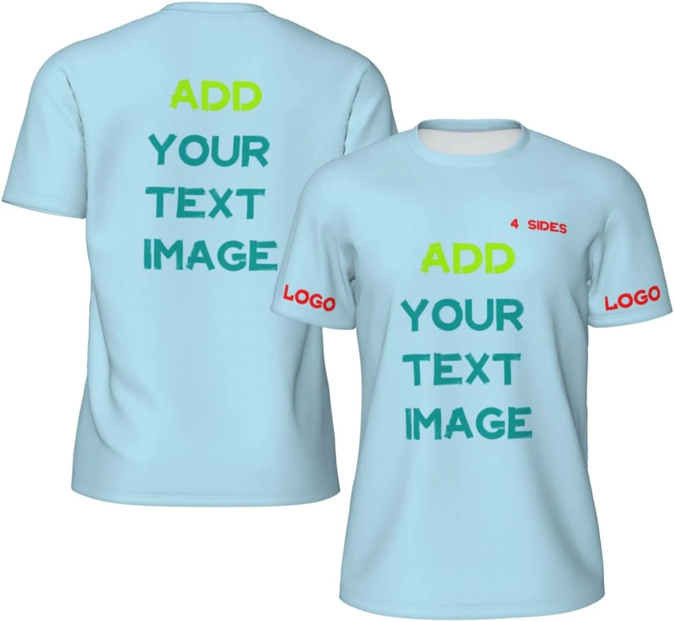 Футболка Custom с принтом на 4 сторонах
Футболка Custom с принтом на 4 сторонах