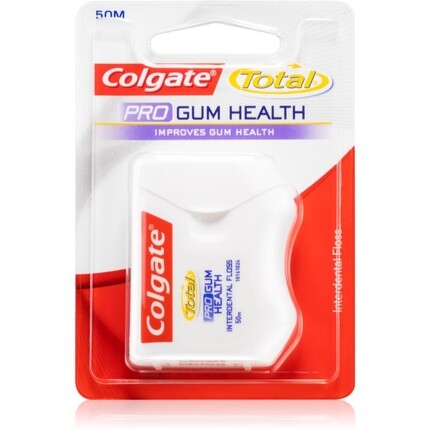 Зубная нить Colgate Total Pro Gum Health — 50 метров
Зубная нить Colgate Total Pro Gum Health — 50 метров
