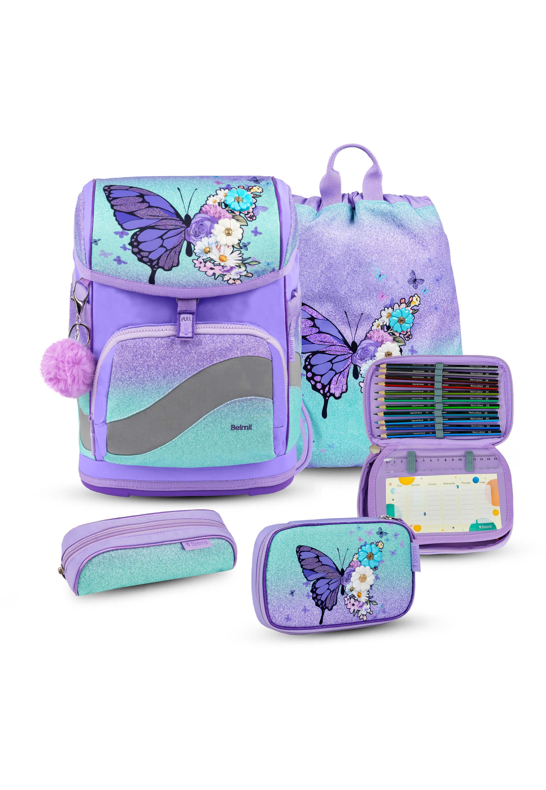 Belmil Рюкзак в фиолетовом цвете
Belmil Рюкзак в фиолетовом цвете