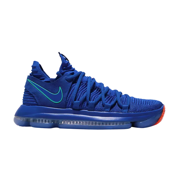 Кроссовки Nike KD 10 EP 'City Edition', синий 
Кроссовки Nike KD 10 EP 'City Edition', синий