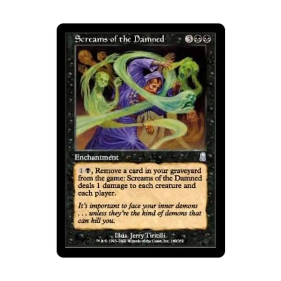 CCG Крики проклятых (U), MTG - Odyssey
CCG Крики проклятых (U), MTG - Odyssey