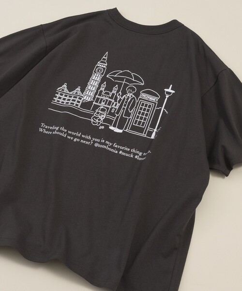 Футболка, крой оверсайз, бренд Tombonia London Travel FREAK'S STORE, цвет угольно-серый
Футболка, крой оверсайз, бренд Tombonia London Travel FREAK'S STORE, цвет угольно-серый