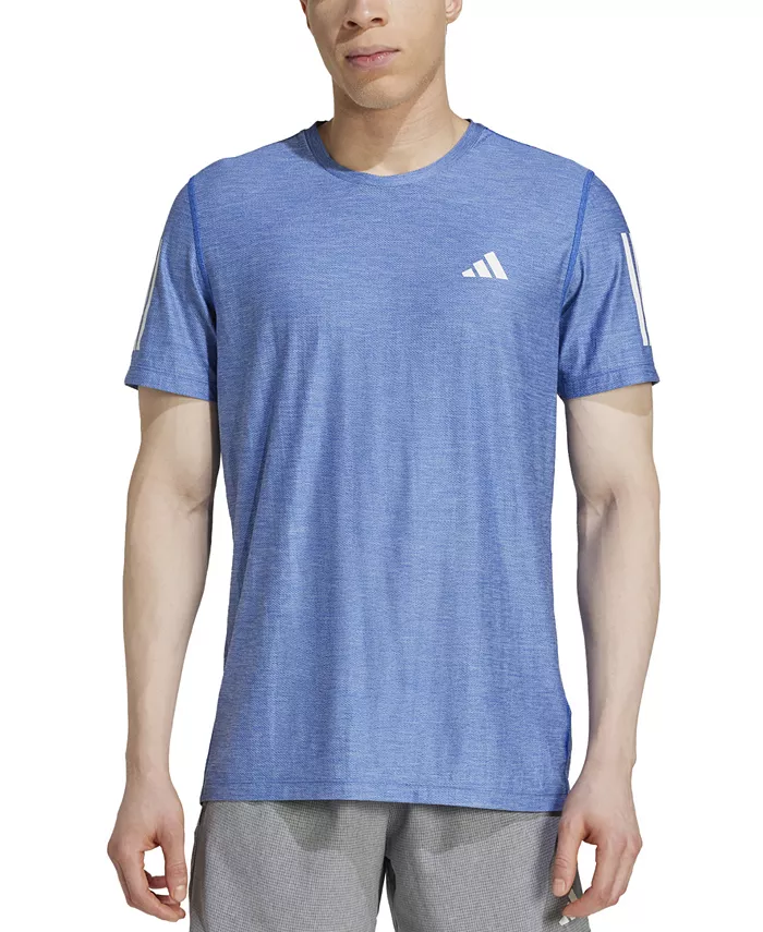 Мужская футболка Own The Run с влагоотводящими свойствами adidas, синий
Мужская футболка Own The Run с влагоотводящими свойствами adidas, синий