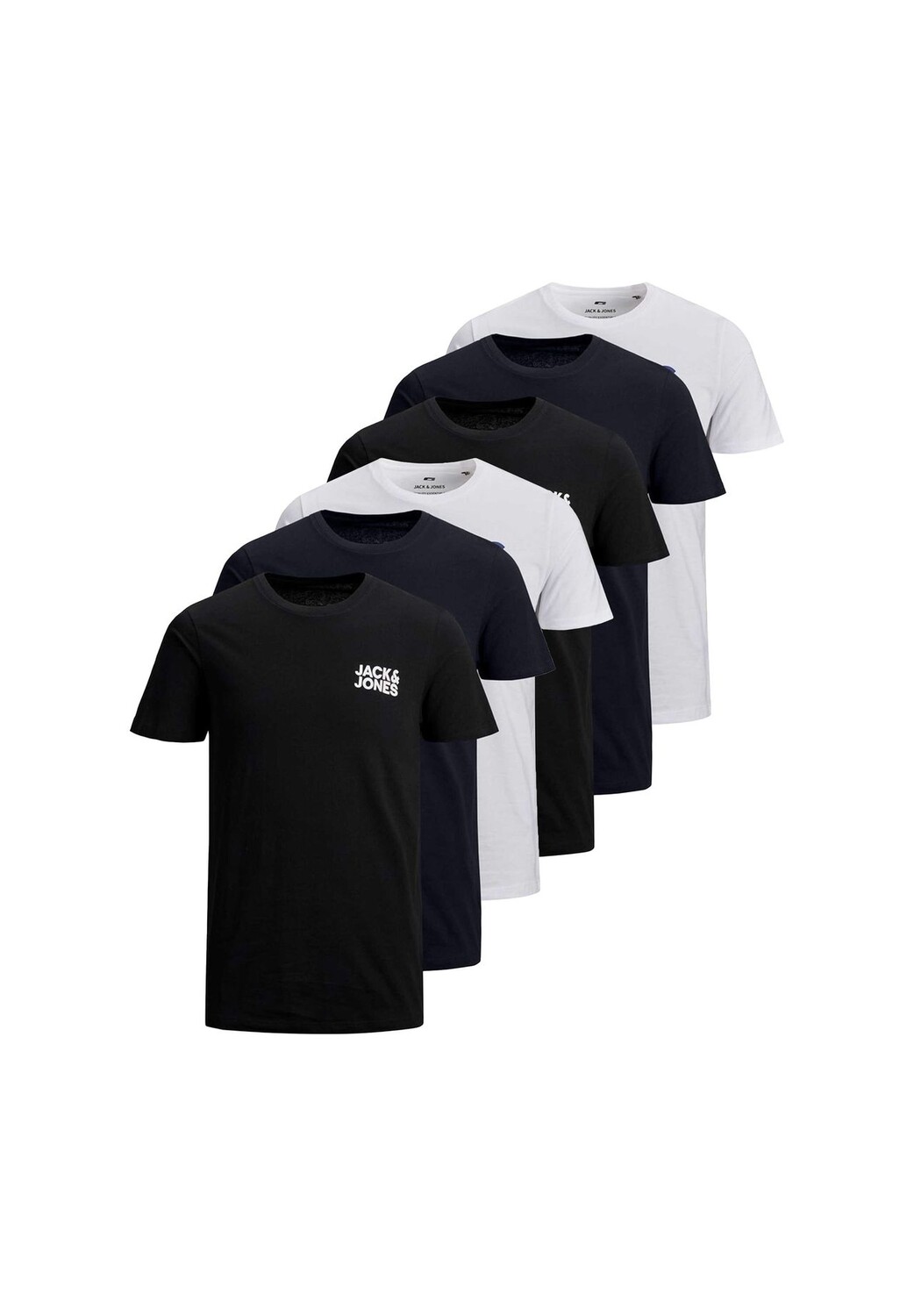 Мужская футболка, 6 шт. в упаковке — JJECORP LOGO TEE O-NECK, принт с логотипом, хлопок JACK & JONES, цвет Marineblau Schwarz
Мужская футболка, 6 шт. в упаковке — JJECORP LOGO TEE O-NECK, принт с логотипом, хлопок JACK & JONES, цвет Marineblau Schwarz