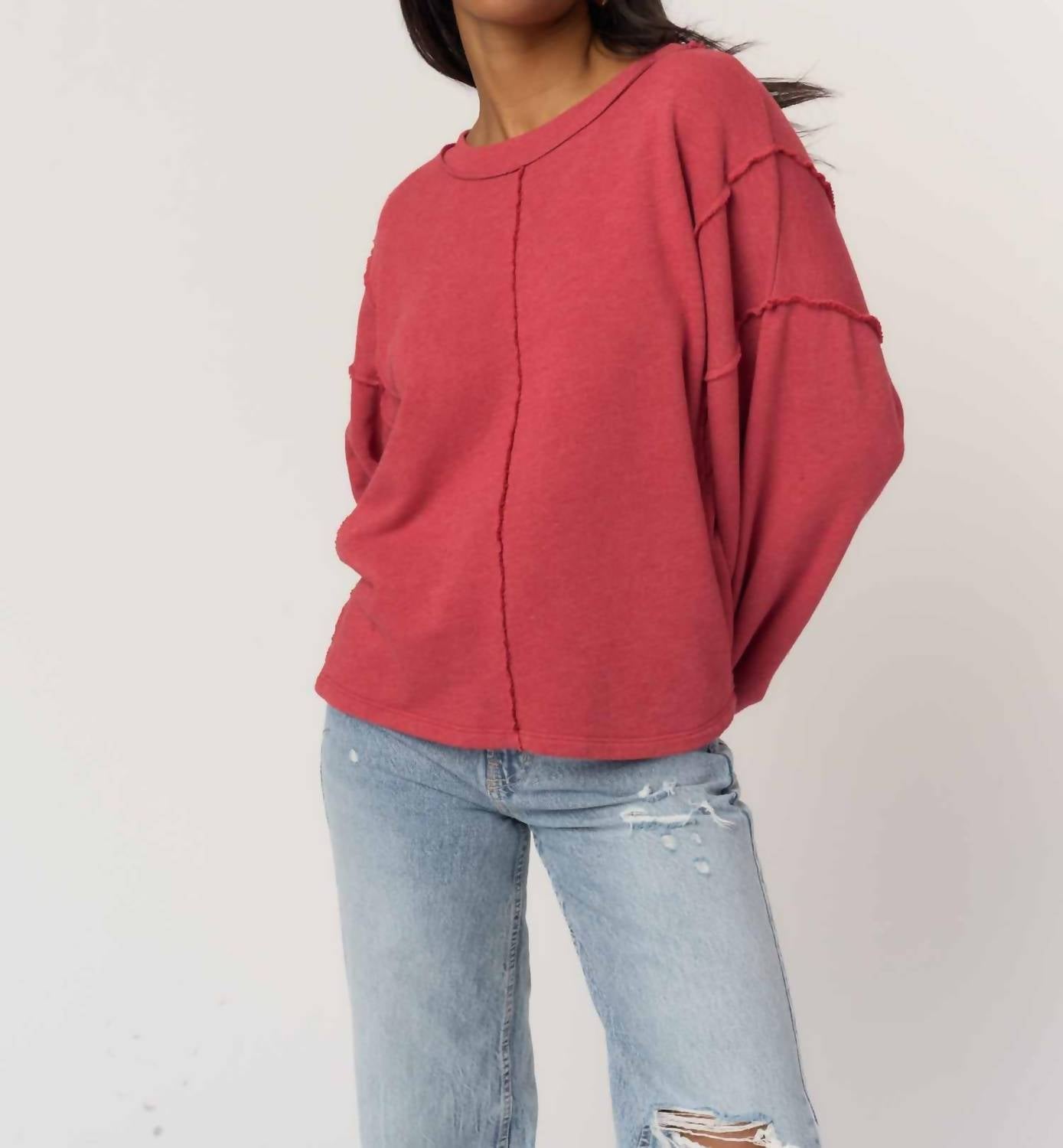 PROJECT SOCIAL T Толстовка-пуловер Livy Persimmon красного цвета
PROJECT SOCIAL T Толстовка-пуловер Livy Persimmon красного цвета