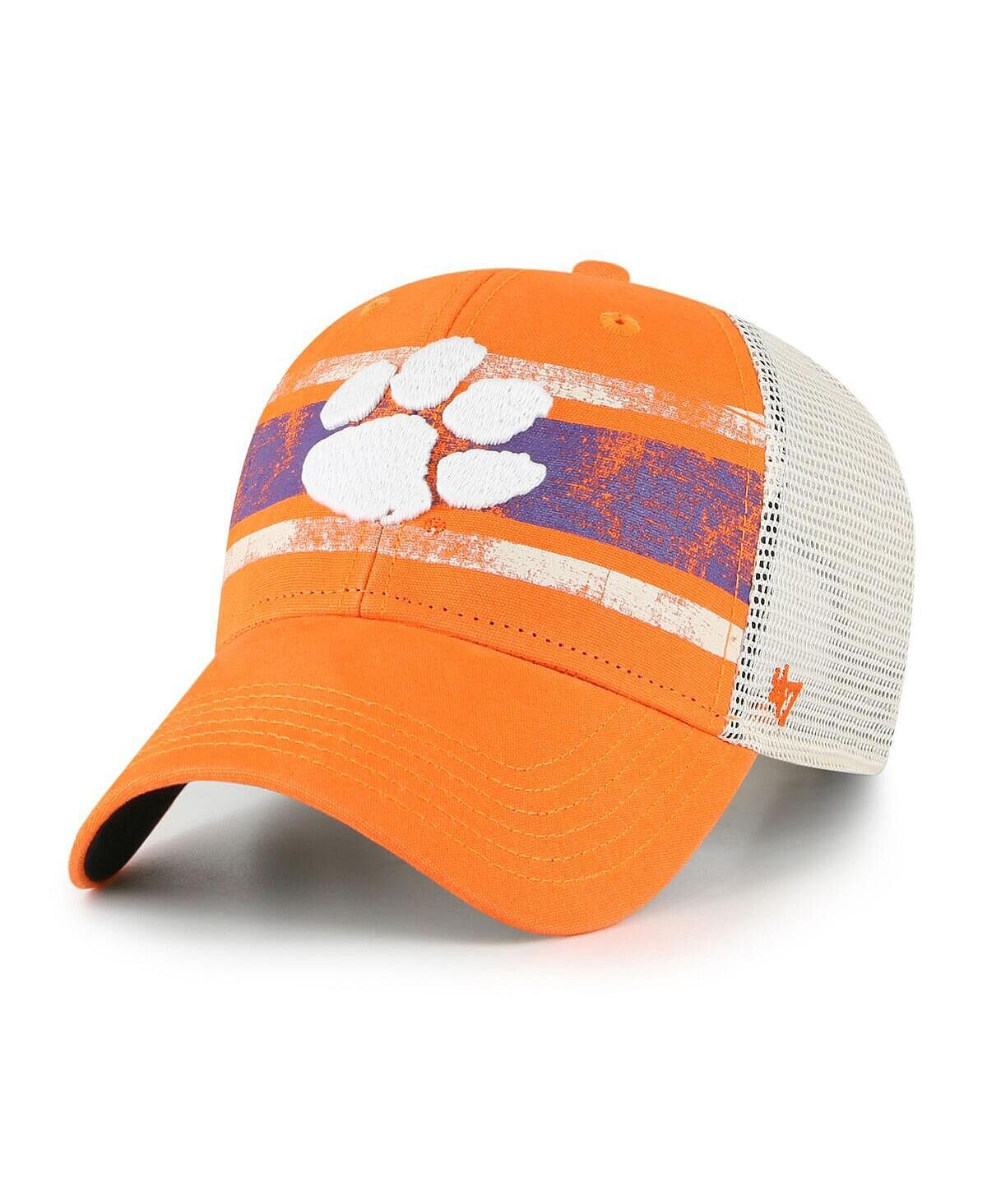 Мужская оранжево-белая кепка Clemson Tigers Interlude MVP Trucker Snapback '47 Brand
Мужская оранжево-белая кепка Clemson Tigers Interlude MVP Trucker Snapback '47 Brand