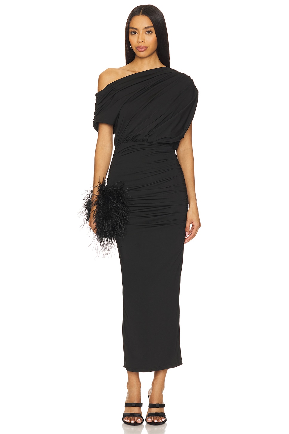 Платье Elisya с открытыми плечами Superdown, black
Платье Elisya с открытыми плечами Superdown, black