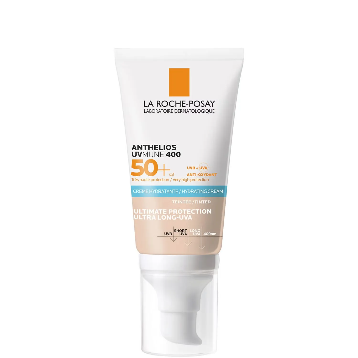 Anthelios UVMune 400 Увлажняющий солнцезащитный крем с оттенком SPF50 50 мл La Roche-Posay
Anthelios UVMune 400 Увлажняющий солнцезащитный крем с оттенком SPF50 50 мл La Roche-Posay