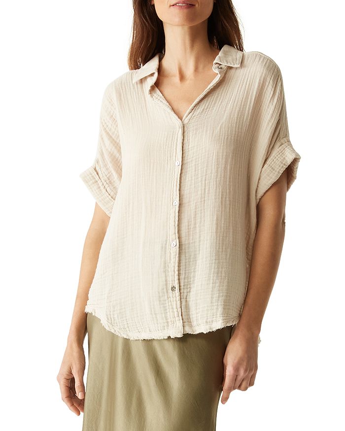 Блузка из шифона на пуговицах Bailey Michael Stars, коричневый/бежевый
Блузка из шифона на пуговицах Bailey Michael Stars, коричневый/бежевый