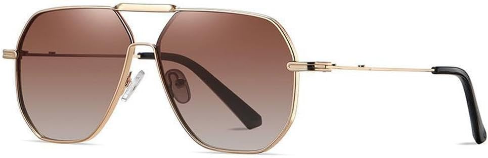 Мужские металлические солнцезащитные очки, женские солнцезащитные очки UV400 с многоугольной оправой, для вождения, пляжа, путешествий, с защитой от бликов HVTVTLA, Gold Gradient Tea
Мужские металлические солнцезащитные очки, женские солнцезащитные очки UV400 с многоугольной оправой, для вождения, пляжа, путешествий, с защитой от бликов HVTVTLA, Gold Gradient Tea