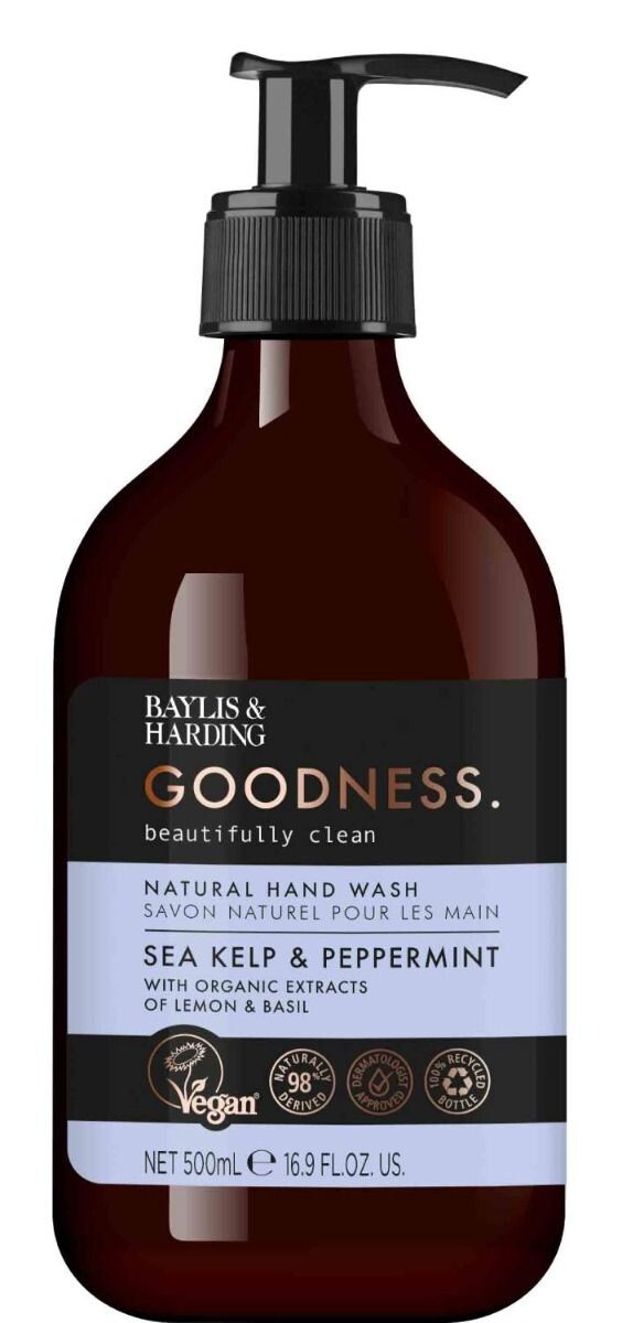 Жидкое мыло Baylis & Harding Goodness Sea Kelp & Peppermint, 500 мл
Жидкое мыло Baylis & Harding Goodness Sea Kelp & Peppermint, 500 мл