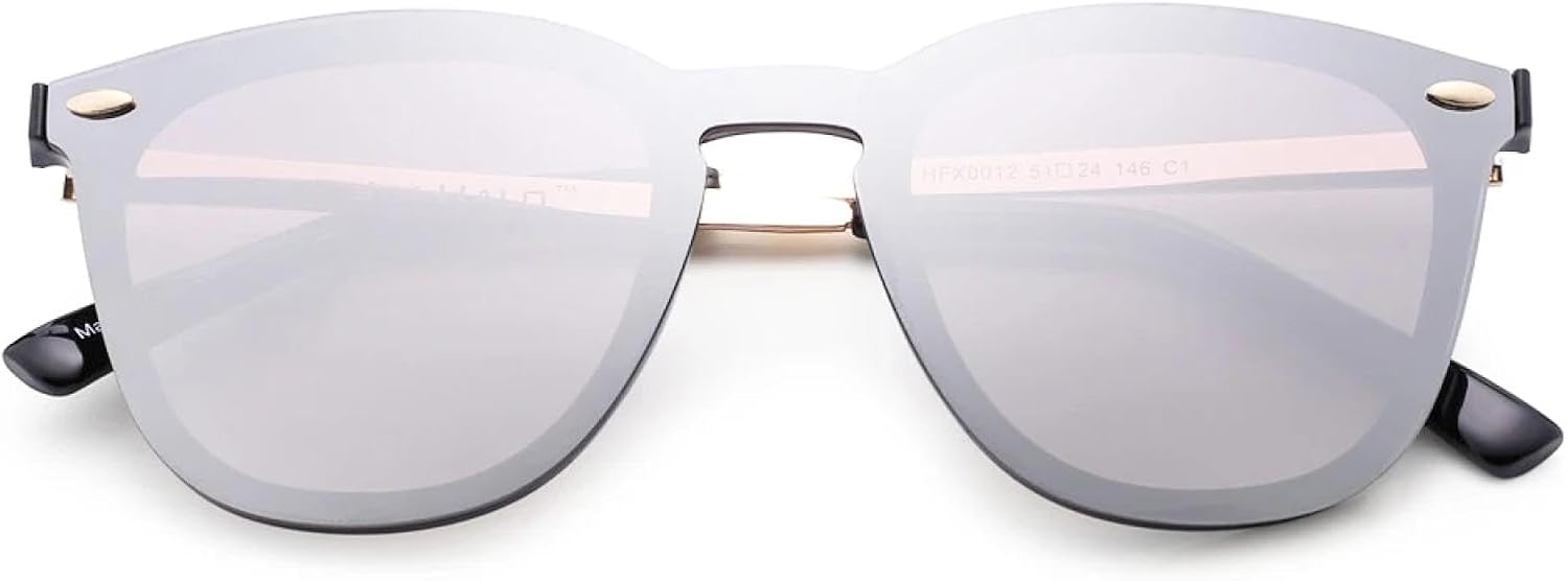 Солнцезащитные очки с защитой от УФ-излучения UV400 | Без оправы, зеркальные, для женщин и мужчин | Линзы конфетных цветов, для занятий спортом на открытом воздухе и вождения DSVIGF, C1
Солнцезащитные очки с защитой от УФ-излучения UV400 | Без оправы, зеркальные, для женщин и мужчин | Линзы конфетных цветов, для занятий спортом на открытом воздухе и вождения DSVIGF, C1