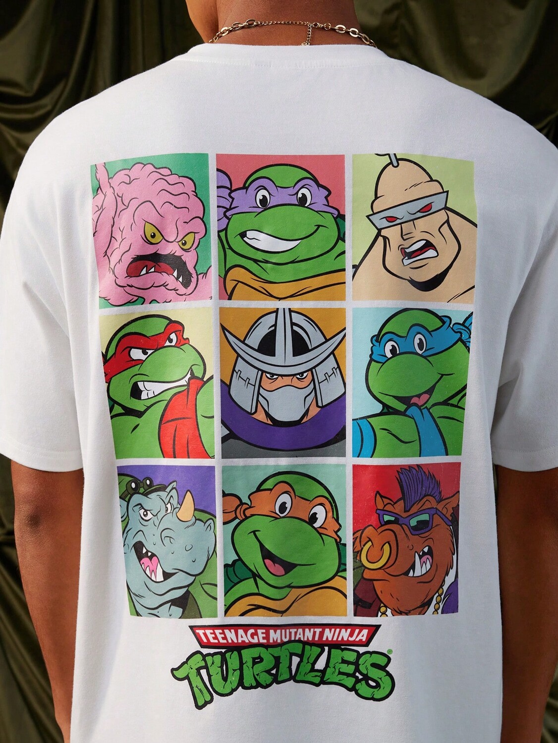 Мужская футболка TEENAGE MUTANT NINJA TURTLES Teenage Mutant Ninja Turtles X Shein, белый
Мужская футболка TEENAGE MUTANT NINJA TURTLES Teenage Mutant Ninja Turtles X Shein, белый