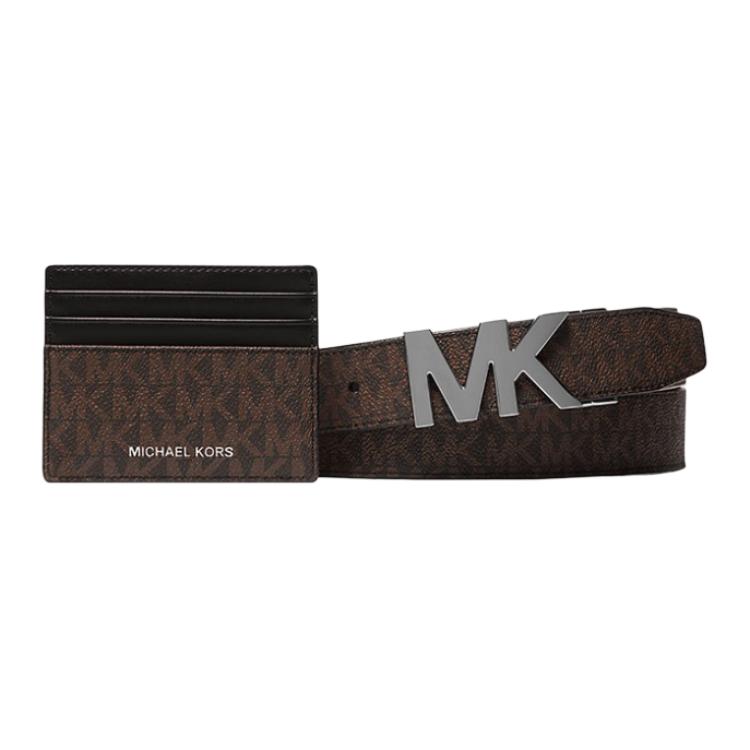 MICHAEL KORS Ремень мужской из пвх с кожей brown/black ширина 3cm
MICHAEL KORS Ремень мужской из пвх с кожей brown/black ширина 3cm