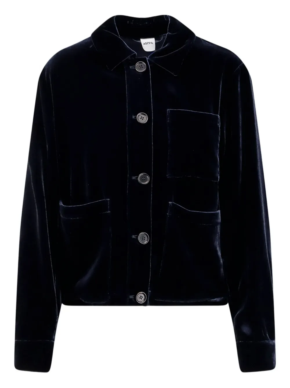 Бархатный пиджак Aspesi, синий
Бархатный пиджак Aspesi, синий