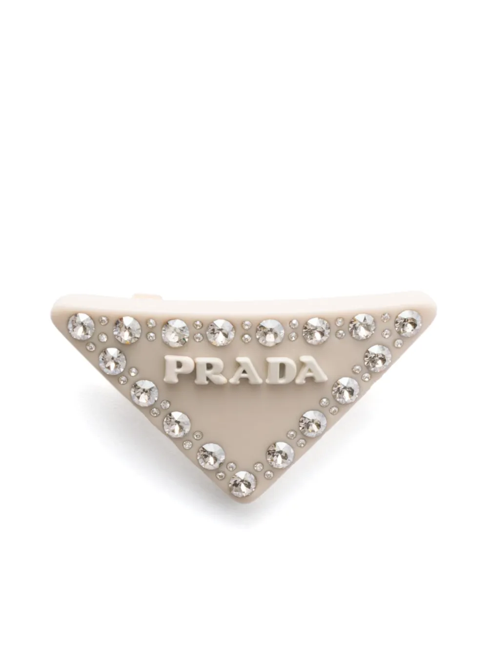 Заколка для волос с логотипом Prada, белый
Заколка для волос с логотипом Prada, белый