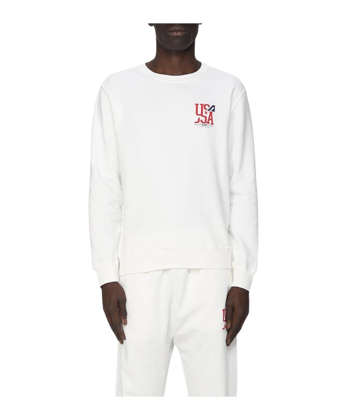 Свитшот с круглым вырезом с принтом США Autry, белый
Свитшот с круглым вырезом с принтом США Autry, белый