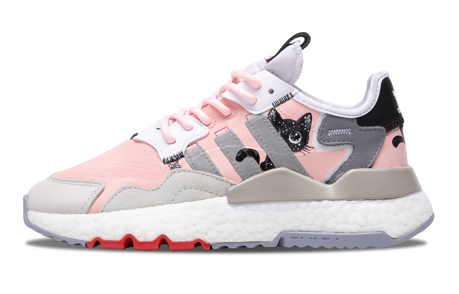 Кроссовки adidas originals Nite Jogger Lifestyle Shoes Unisex Low-top Grey/white/pink/black, розовый
Кроссовки adidas originals Nite Jogger Lifestyle Shoes Unisex Low-top Grey/white/pink/black, розовый