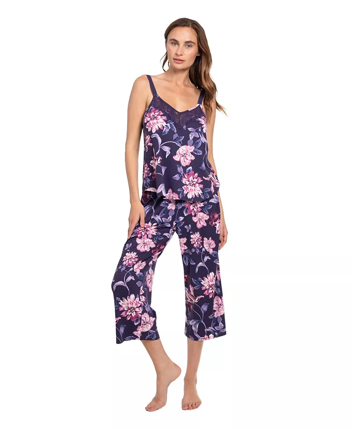 Женский трикотажный комплект из 2 предметов: майка и брюки Linea Donatella, фиолетовый
Женский трикотажный комплект из 2 предметов: майка и брюки Linea Donatella, фиолетовый