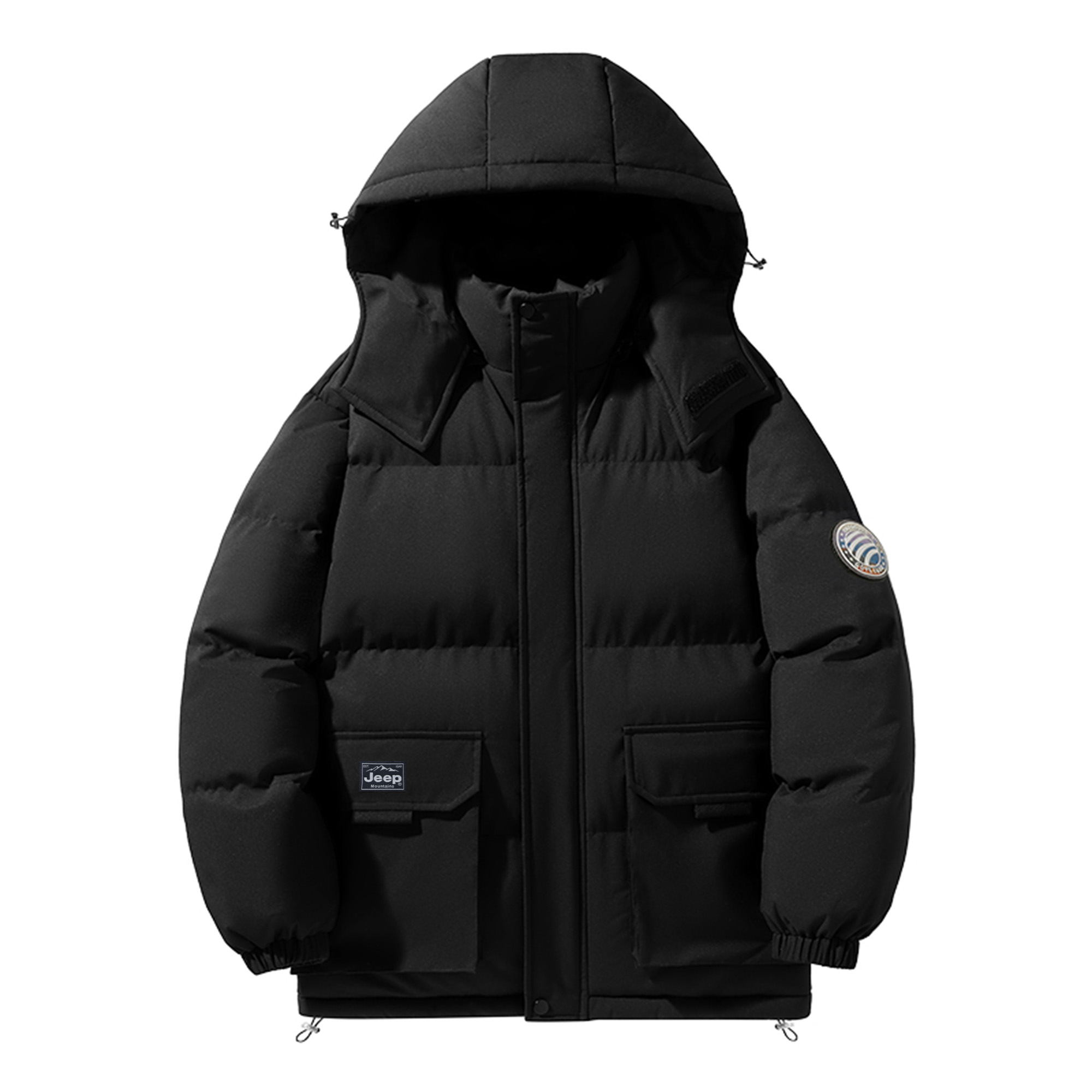 Пуховик Unisex с капюшоном утепленный стеганый Jeep, pure черный
Пуховик Unisex с капюшоном утепленный стеганый Jeep, pure черный