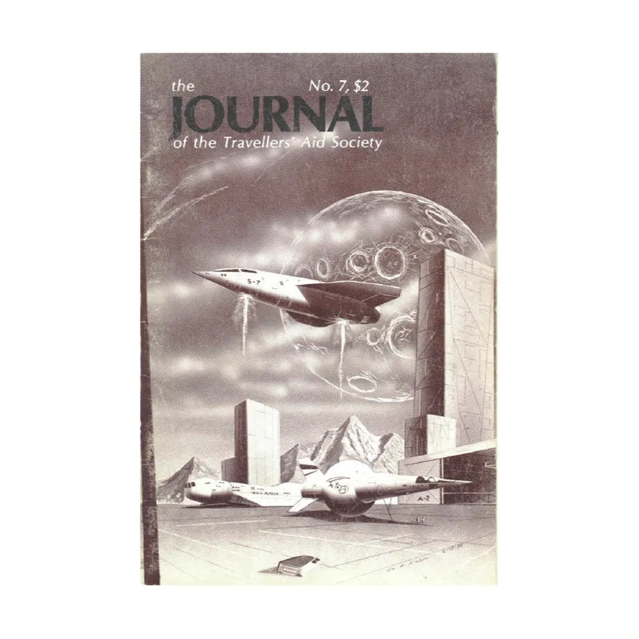 Журнал #7 "The Closest Encounter, Champa Interstellar Starport", Traveller - Journal of the Travellers' Aid Society
Журнал #7 "The Closest Encounter, Champa Interstellar Starport", Traveller - Journal of the Travellers' Aid Society