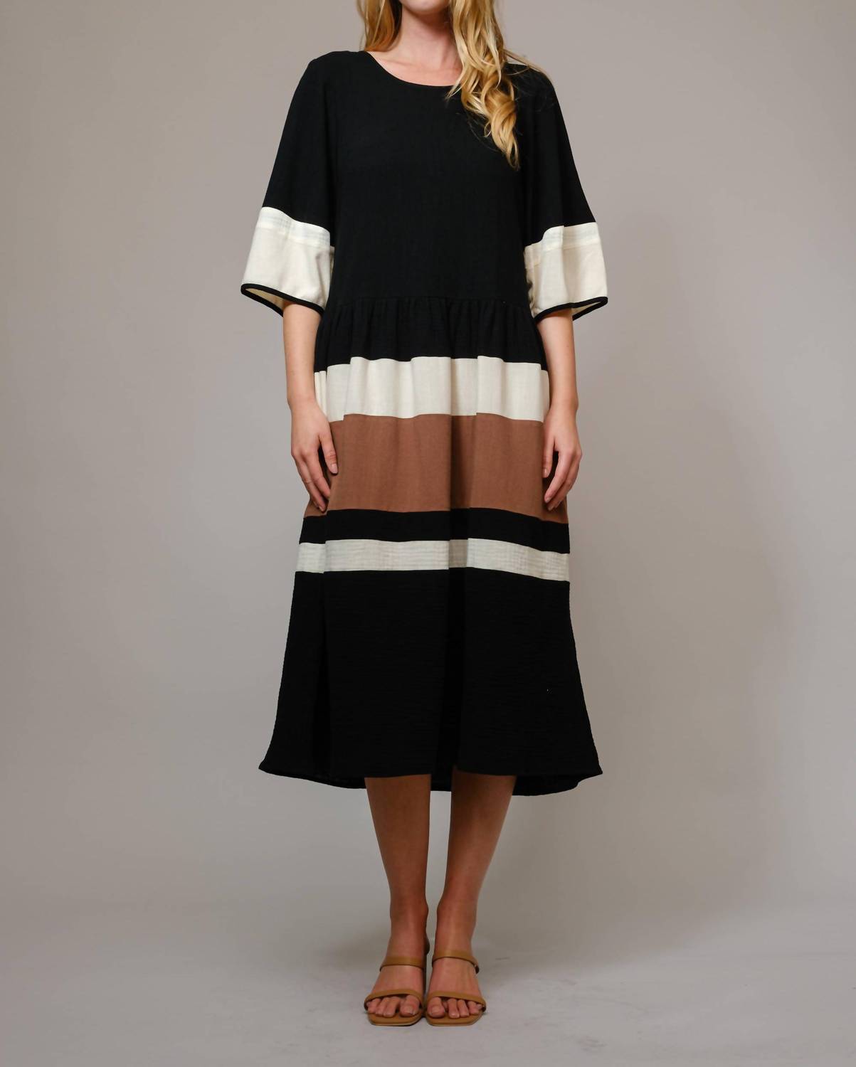 Миди-платье с вырезом-лодочкой в полоску, черное Blue B, черный
Миди-платье с вырезом-лодочкой в полоску, черное Blue B, черный