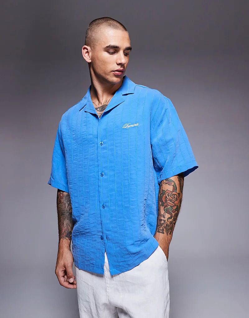 Рубашка свободного кроя River Island в синюю полоску
Рубашка свободного кроя River Island в синюю полоску