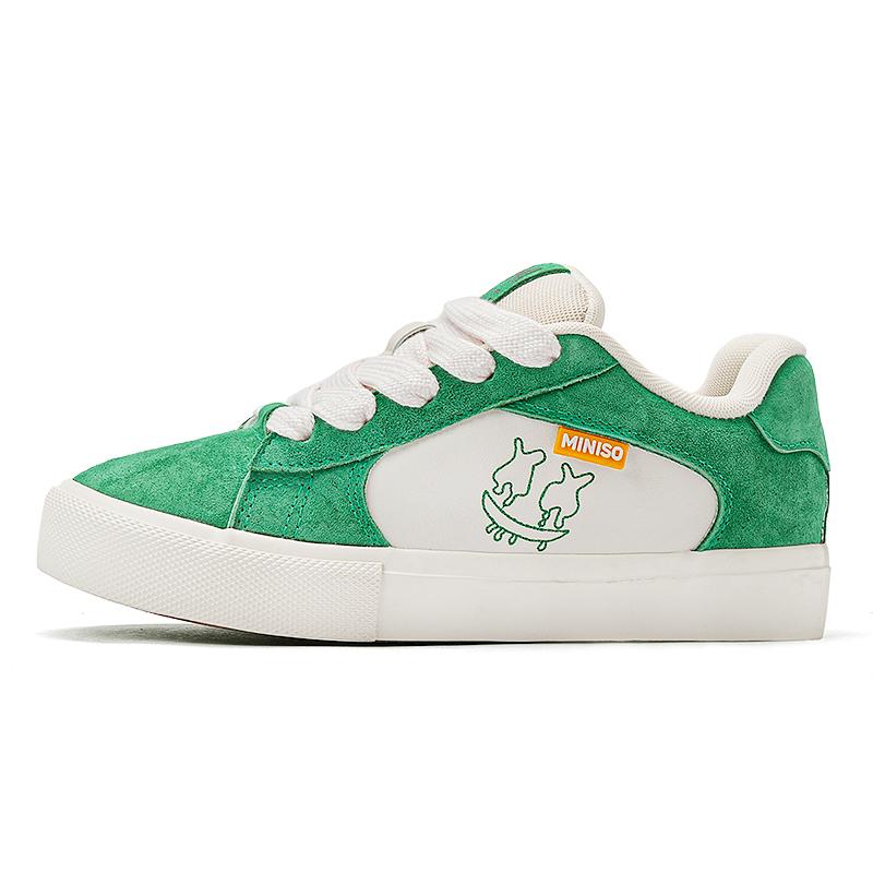 MINISO Низкие кеды из холста унисекс цвет лакричный зеленый, цвет Liquorice Green
MINISO Низкие кеды из холста унисекс цвет лакричный зеленый, цвет Liquorice Green
