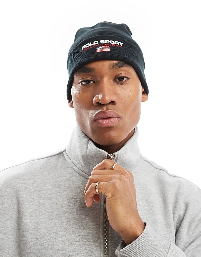 Polo Ralph Lauren – Sport Capsule – Вязаная шапка черного цвета с логотипом
Polo Ralph Lauren – Sport Capsule – Вязаная шапка черного цвета с логотипом