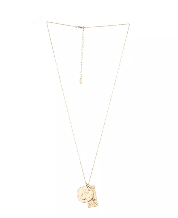 Женское колье с двумя подвесками со знаком зодиака Ettika, virgo
Женское колье с двумя подвесками со знаком зодиака Ettika, virgo