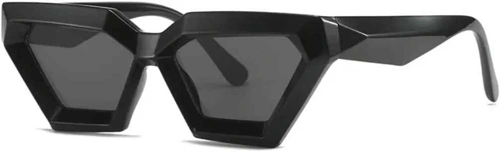 Квадратные женские солнцезащитные очки в винтажном стиле, мужские очки «кошачий глаз», большие очки класса люкс с защитой от УФ-излучения UV400 UATXTAU, Black
Квадратные женские солнцезащитные очки в винтажном стиле, мужские очки «кошачий глаз», большие очки класса люкс с защитой от УФ-излучения UV400 UATXTAU, Black