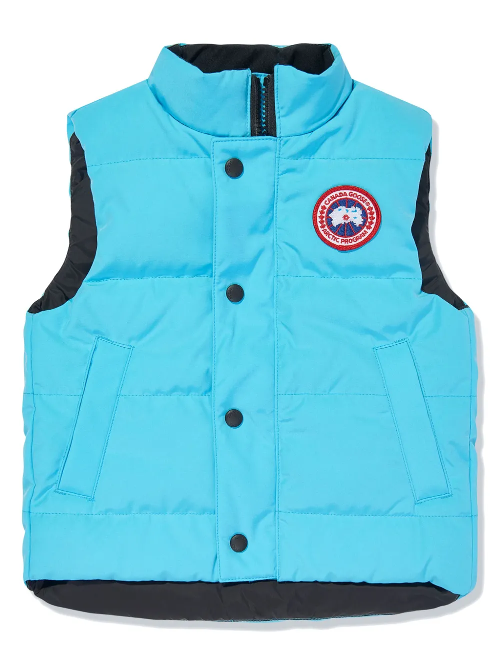 Дутый жилет Vanier с нашивкой-логотипом Canada Goose Kids, синий
Дутый жилет Vanier с нашивкой-логотипом Canada Goose Kids, синий