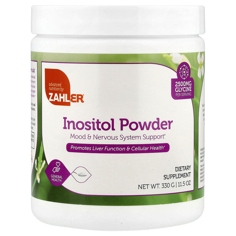Zahler, Инозитол в порошке, 330 г (11,5 унции)
Zahler, Инозитол в порошке, 330 г (11,5 унции)
